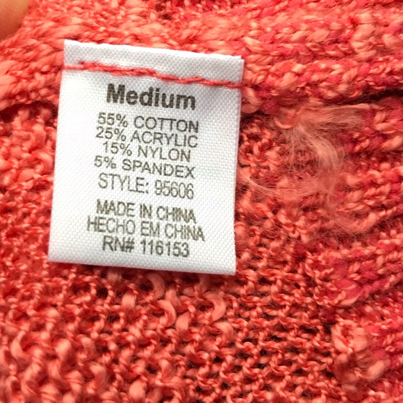 π§‘πΈ Soft Coral Sweater πΈπ§‘ - Picture 8 of 9
